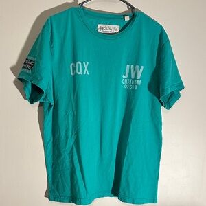 Jack Wills Turquoise Short Sleeve Tee